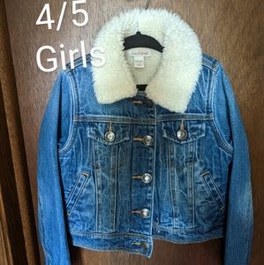 Toddler girls jean jacket